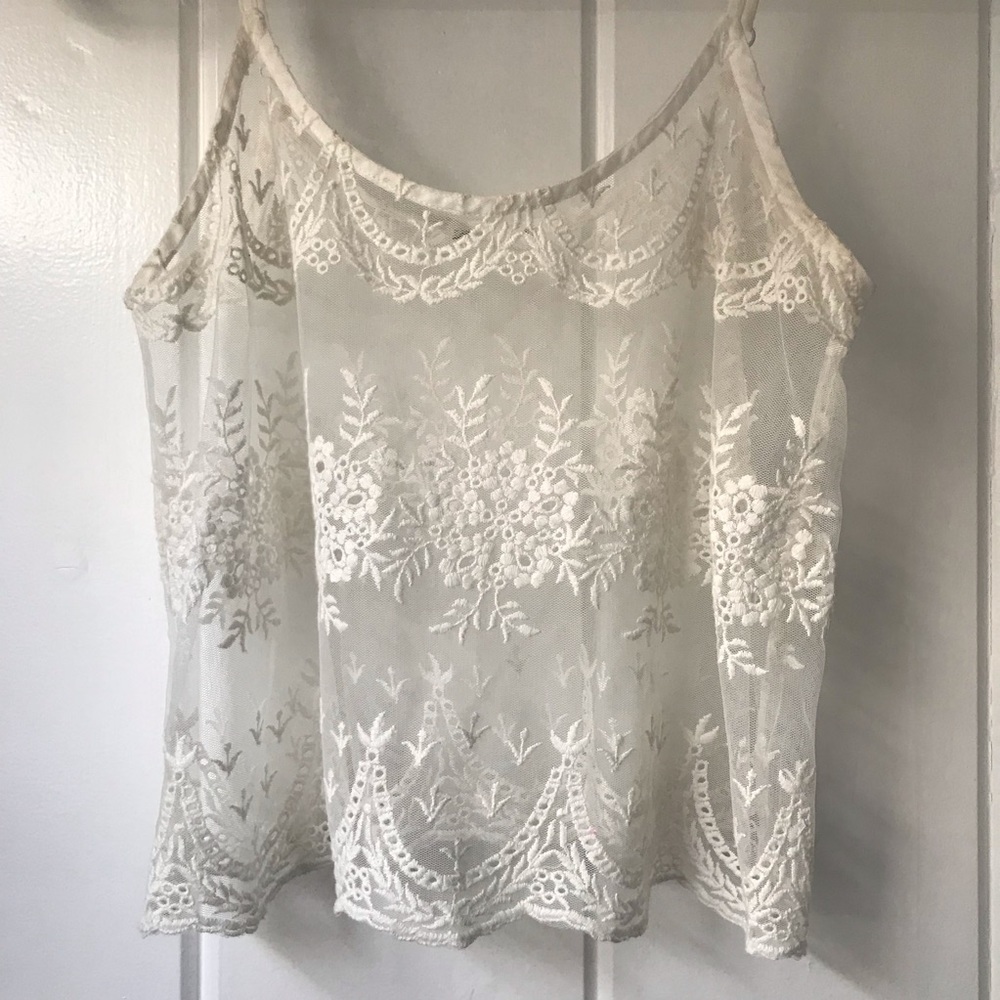 White Crop Top
